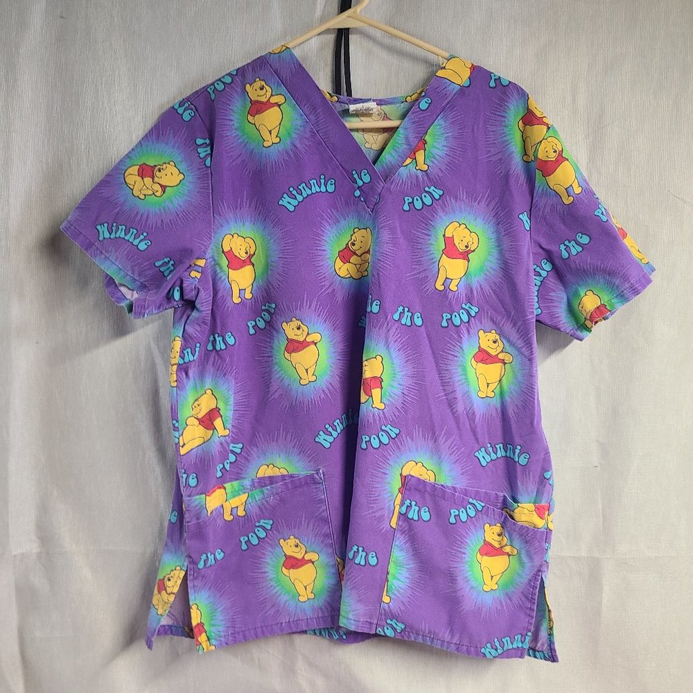 Winnie the Pooh scrub top